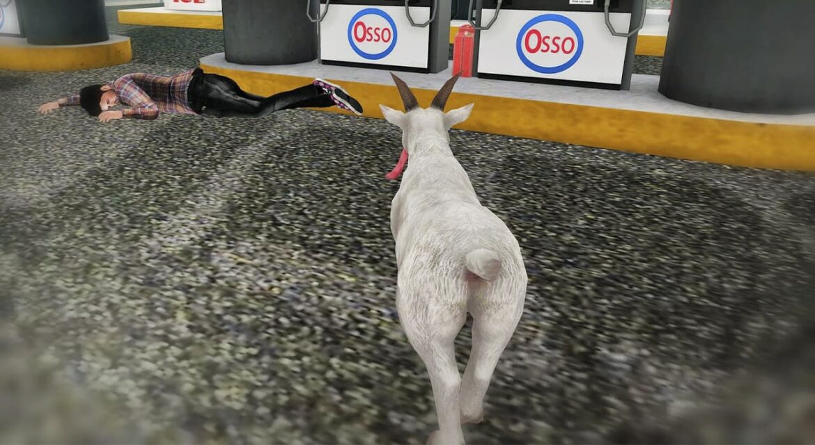 Goat Simulator how to become a goat without harming others